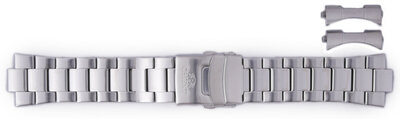 brazalete de acero inoxidable Orient KDEJVSS 24mm (para modelo FUNE3), plateado