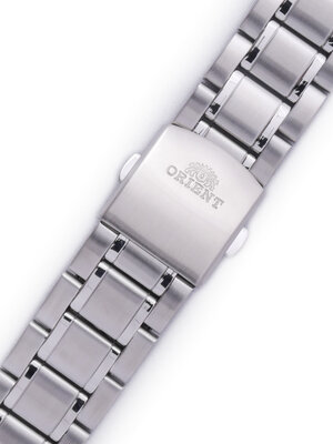 brazalete de acero inoxidable Orient KDEQHSS 22mm (para modelo FUG1X), plateado