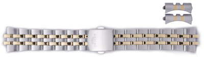 Brazalete de acero inoxidable Orient KDEZKSZ 22mm (para modelos FAL00, FEM7P), bicolor