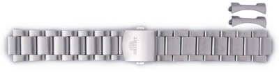 brazalete de acero inoxidable Orient KDFCGSS 22mm (para modelo FUNG2), plateado