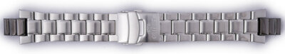 Brazalete de acero inoxidable Orient PDCQDSZ 22mm (para model STD0G), plateado