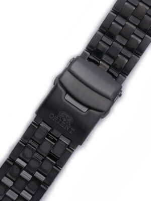 Brazalete de acero inoxidable Orient PDDRF0Z 22mm (para model FFA05), negro