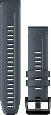Correa de silicona Garmin 22mm (para Garmin Fenix 8/7/6 (47mm), Epix 2, etc.), azul V2, QuickFit, 010-13111-05