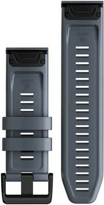 Correa de silicona Garmin 26mm (para Garmin Fenix 8/7X/6X (51mm), Tactix, etc.), azul V4, QuickFit, 010-13117-05