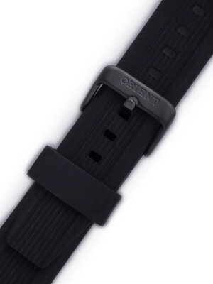correa de silicona Orient VDESB0B 22 mm (para modelos FTW01, FUNE9), negro