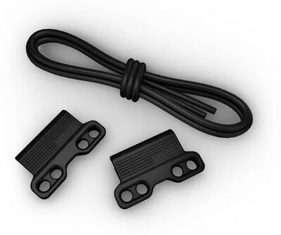 Correa de silicona Garmin 26mm Bungee Mount (para Garmin Fenix 8/7X/6X (51mm), Tactix, etc.), negro, QuickFit, 010-13249-02