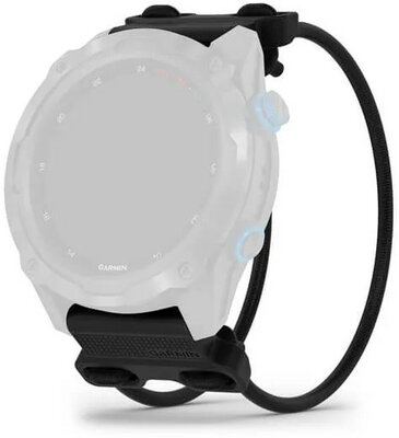 Correa de silicona Garmin 26mm Bungee Mount (para Garmin Fenix 8/7X/6X (51mm), Tactix, etc.), negro, QuickFit, 010-13249-02