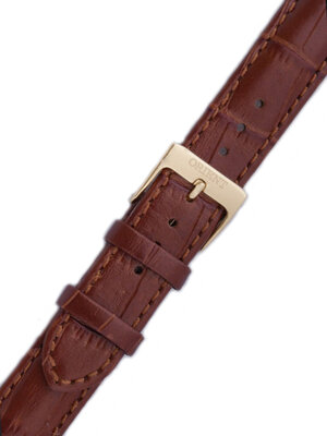 correa de cuero Orient UDETNGT 17mm (para modelo DB0A), marrón