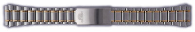 Brazalete de acero inoxidable Orient KCDQBS0 20mm (para el modelo FEU00), bicolor