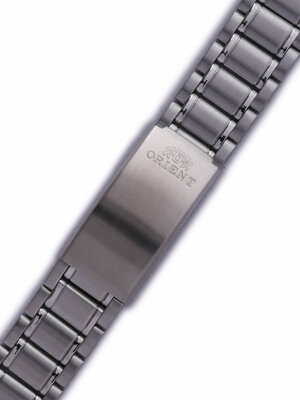 Brazalete de acero inoxidable Orient KDAGZSS 18mm (para el modelo FUG0Q), plateado
