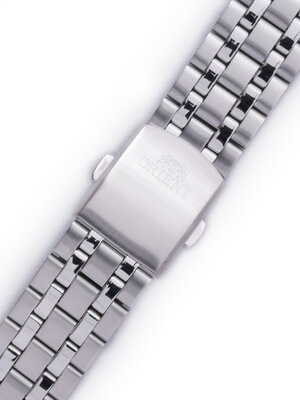 brazalete de acero inoxidable Orient KDFFUSS 20mm (para modelo AB0C), plateado