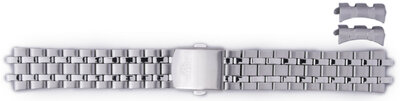 brazalete de acero inoxidable Orient KDFFUSS 20mm (para modelo AB0C), plateado