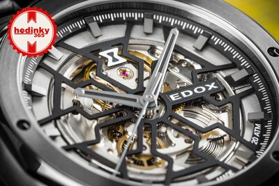 Edox Delfin Mecano Automatic 85303-357gnmngn