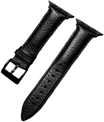 correa de cuero Ricardo (para Apple Watch 38/40/41mm), negro V1