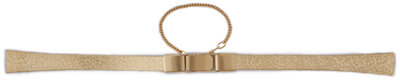 brazalete de acero inoxidable Orient NCEDGGG, dorado