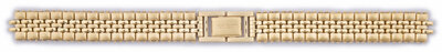 brazalete de acero inoxidable Orient QLCEXQ, dorado