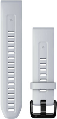Correa de silicona Garmin 20mm (Fenix 7S/6S/5S), blanco V3, QuickFit, 010-13102-03