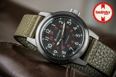 Bulova Archive Series Hack Watch Automatic 98A255