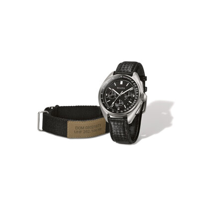Bulova Lunar Pilot Quartz Chronograph 96B251 Special Edition (+ correa de repuesto)