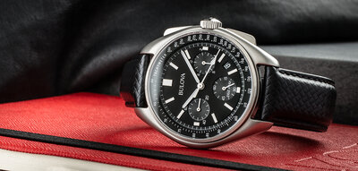 Bulova Lunar Pilot Quartz Chronograph 96B251 Special Edition (+ correa de repuesto)