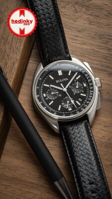 Bulova Lunar Pilot Quartz Chronograph 96B251 Special Edition (+ correa de repuesto)