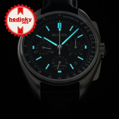 Bulova Lunar Pilot Quartz Chronograph 96B251 Special Edition (+ correa de repuesto)