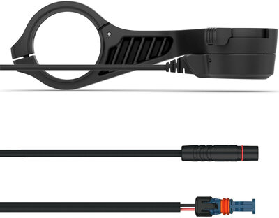 Soporte para bicicleta Garmin (para ciclocomputador Edge), alimentado