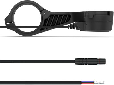 Soporte para bicicleta Garmin (para ciclocomputador Edge), alimentado