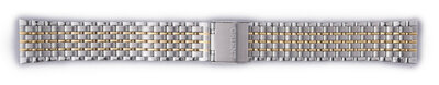 Brazalete de acero inoxidable Orient KCEFKS0 18 mm, bicolor