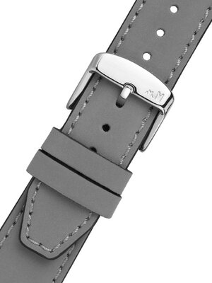 Correa de piel gris Morellato Square 5672D73.093 M
