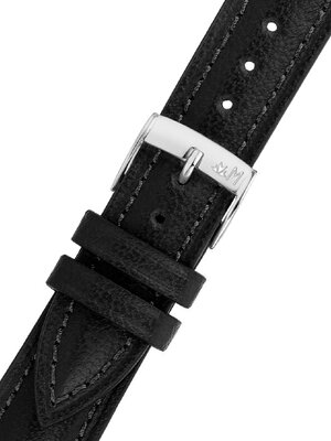 Correa de piel negra Morellato Tradition 5671D72.019 M