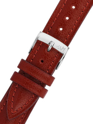 Correa de piel roja Morellato Tradition 5671D72.082 M