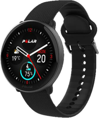Polar Ignite 3, Night Black, talla S-L