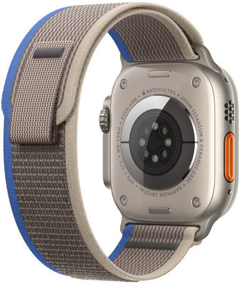 Correa de nailon Apple (para Apple Watch 42/44/45/49mm), marrón, talla S/M