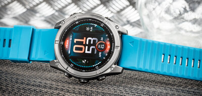 Correa de silicona Ricardo 26mm (para Garmin Fenix 8/7X/6X (51mm), Tactix etc.), azul V3, QuickFit