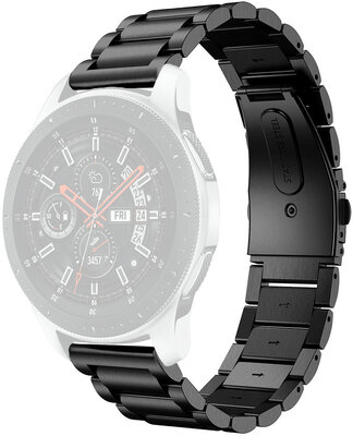 Pulsera de acero Ricardo 22mm, negra, Quick Release