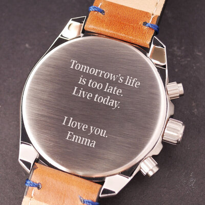 Grabado de relojes