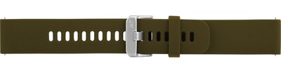 correa de silicona Morellato Byte 5654187.173 M, verde, Quick Release