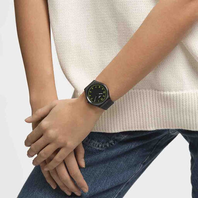 Swatch Brushed Green SS07B108