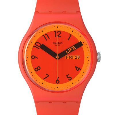 Swatch Proudly Red SO29R705