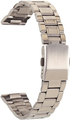 brazalete de acero inoxidable Ricardo Banzena, plateado