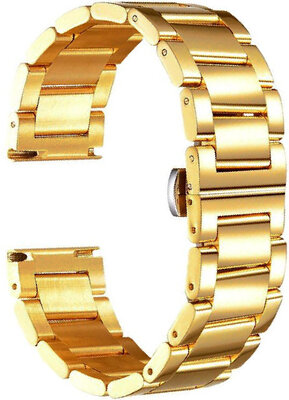 brazalete de acero inoxidable Ricardo Paderna, dorado