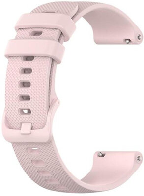 Correa QuickRelease 20 mm, de silicona, rosa, hebilla rosa (Garmin Venu, Venu Sq, Venu 2 plus, etc.)