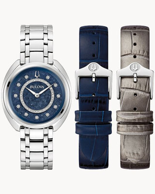 Bulova Classic Duality 96X160 (+ 2x correa de repuesto)