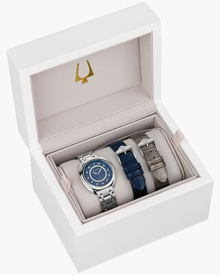 Bulova Classic Duality 96X160 (+ 2x correa de repuesto)