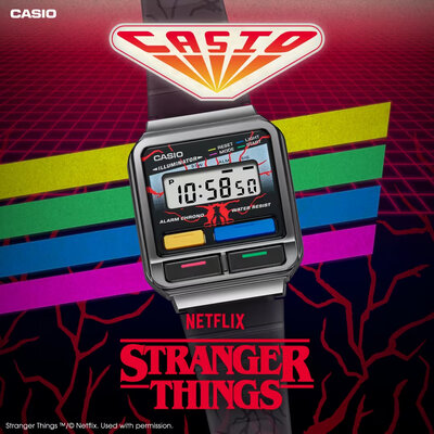 Casio Vintage A120WEST-1AER Stranger Things Collaboration