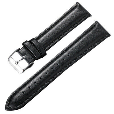 Correa de piel Ricardo Cagli, negra V1, Quick Release