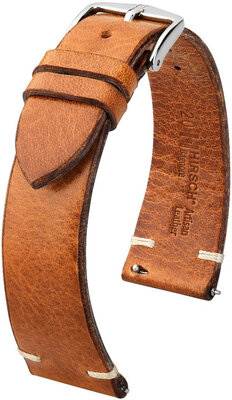 Correa de piel marrón claro Hirsch Bagnore L 05502070-2 (Teletina)