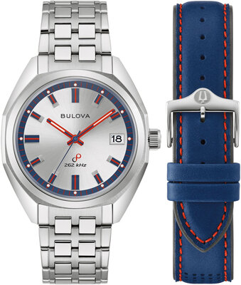 Bulova Archive Series Jet Star Quartz 96K112 Limited Edition (+ correa de repuesto)