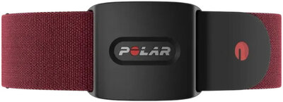 Sensor óptico de frecuencia cardíaca Polar Verity Sense, rojo, tamaño S-L